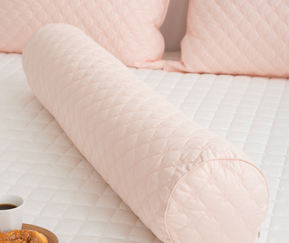 [Kozy House] 100% Pure Cotton Quilted Body Pillow 20 x 100cm