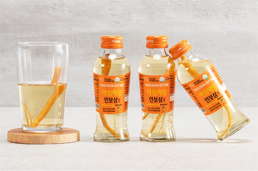 [Achimmadang] Inbosam Korean Ginseng Drink 120ml x 10 Bottles