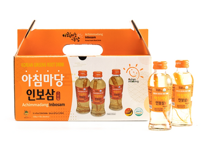 [Achimmadang] Inbosam Korean Ginseng Drink 120ml x 10 Bottles