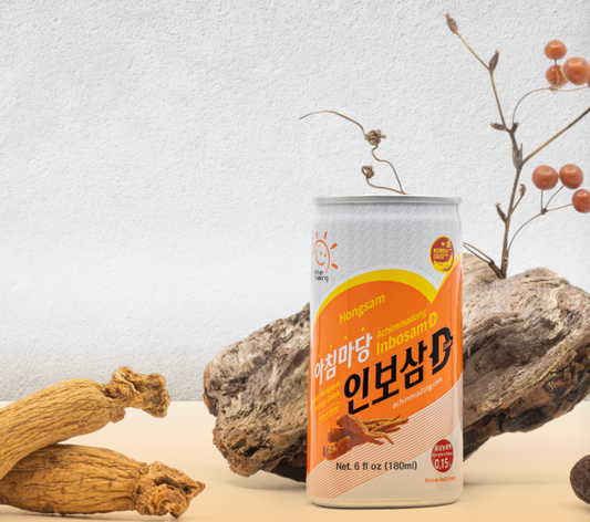 [Achimmadang] Korean Ginseng Drink Inbosam D 180ml x 10 cans