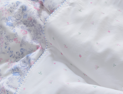 Korean TENCEL Lyocell Modal Cooling Summer Blanket – Ginger Botanical Fabric