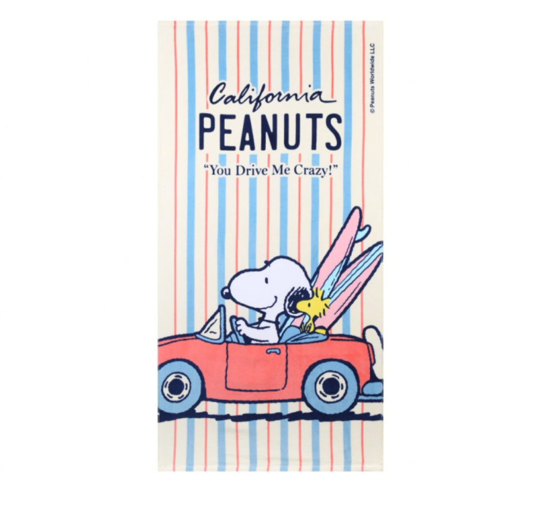 Snoopy Peanuts Cotton Beach and Sports Towel – 76 × 152cm