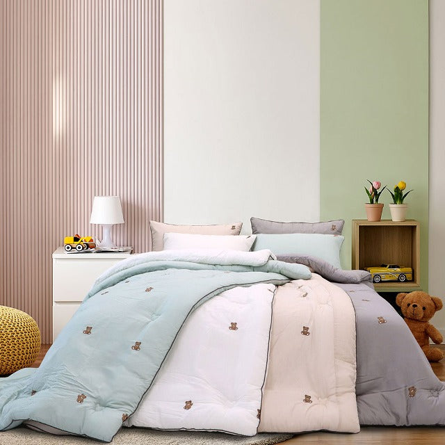 [Kozy House] Cute Bear 60s Modal Blanket Q