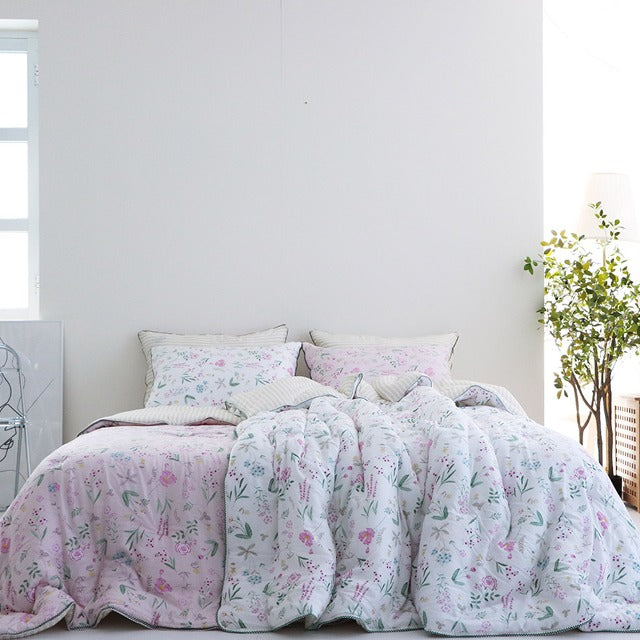 [Kozy House] Sweet Rose Garden 60s Modal Comforter S, Q