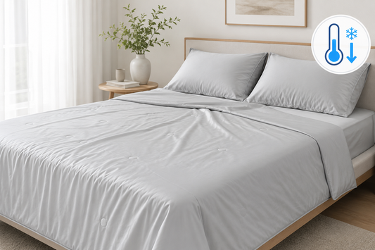 [Kozy House] Korean Cool Tech Plain Summer Cooling Blanket