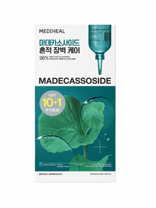 [Mediheal] Madecassoside Blemish Repair Mask Sheets 10 + 1
