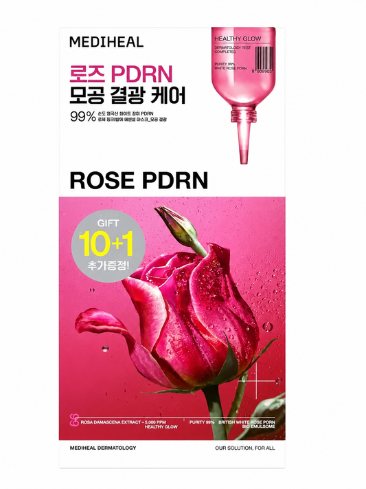 [Mediheal] Rose PDRN Essential Mask Sheets 10 + 1