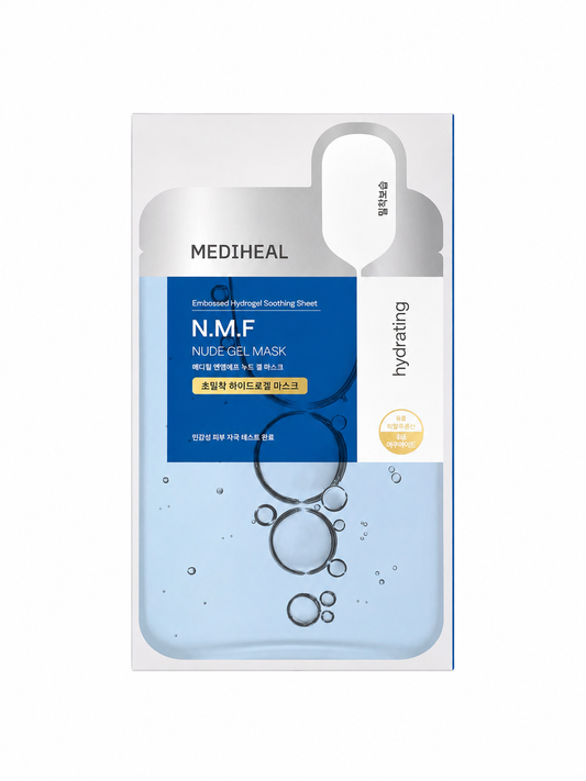 [Mediheal] N.M.F Nude Gel Mask - Hydrating Hydrogel Sheet Mask x 10 pcs