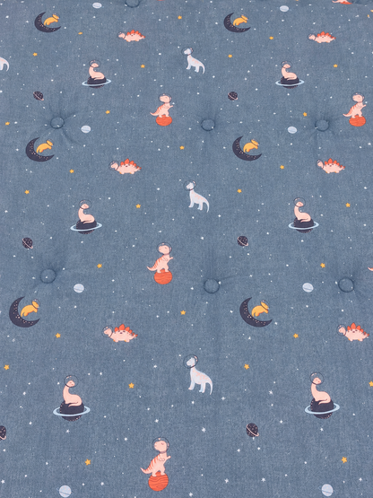 [Kozy House] Korean Kids 60s Modal Corn Fibre Blanket – Dinosaur Space