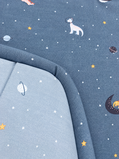 [Kozy House] Korean Kids 60s Modal Corn Fibre Blanket – Dinosaur Space