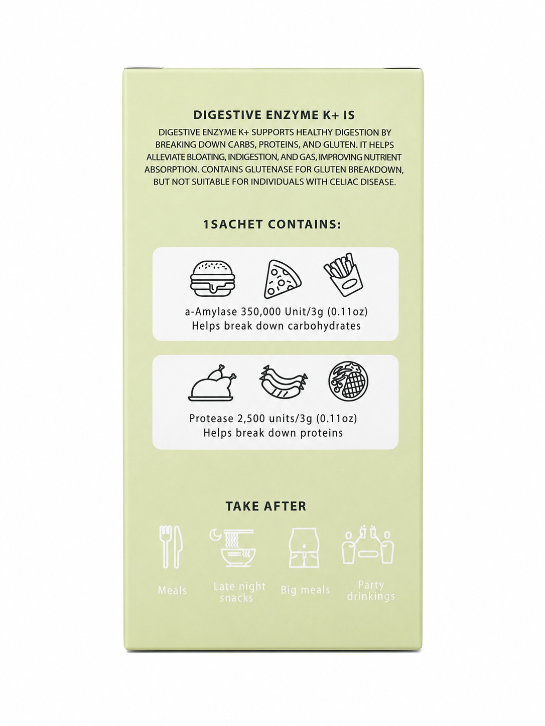 BVOY Digestive Enzyme K+ 3g x 30 Sachets