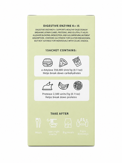 BVOY Digestive Enzyme K+ 3g x 30 Sachets