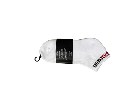 3 PAIRS Men Diesel Premium Cotton Ankle Sport Cushion Socks size 6-11