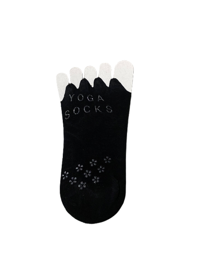 3 Pairs Yoga Socks Pilates Open Toe Socks For Exercise Gym New Women Size 2-8