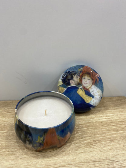 Airla Artwork Renoir Degas Klimt Seurat Masterpiece Soy Tin Candle 160g