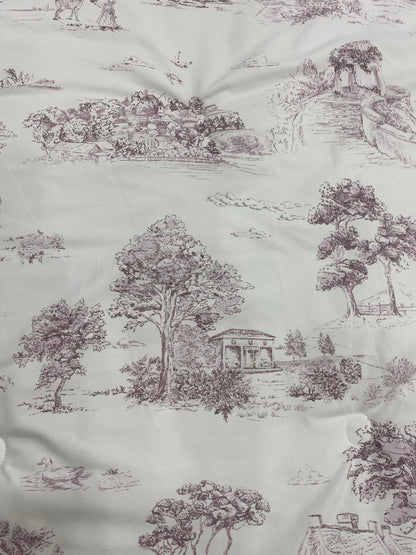 [Kozy House] Toile de Jouy Pattern Blanket S/D