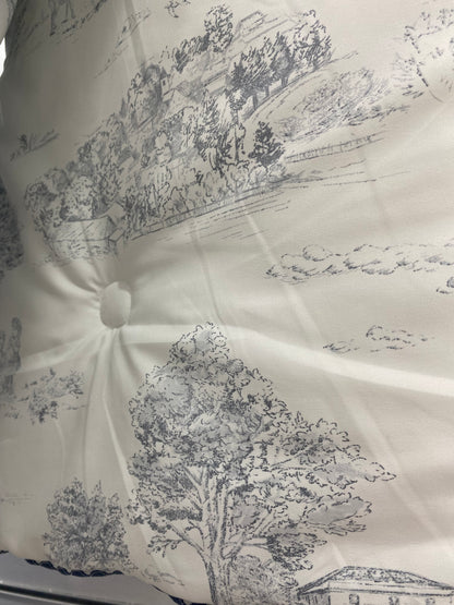 [Kozy House] Toile de Jouy Pattern Blanket S/D
