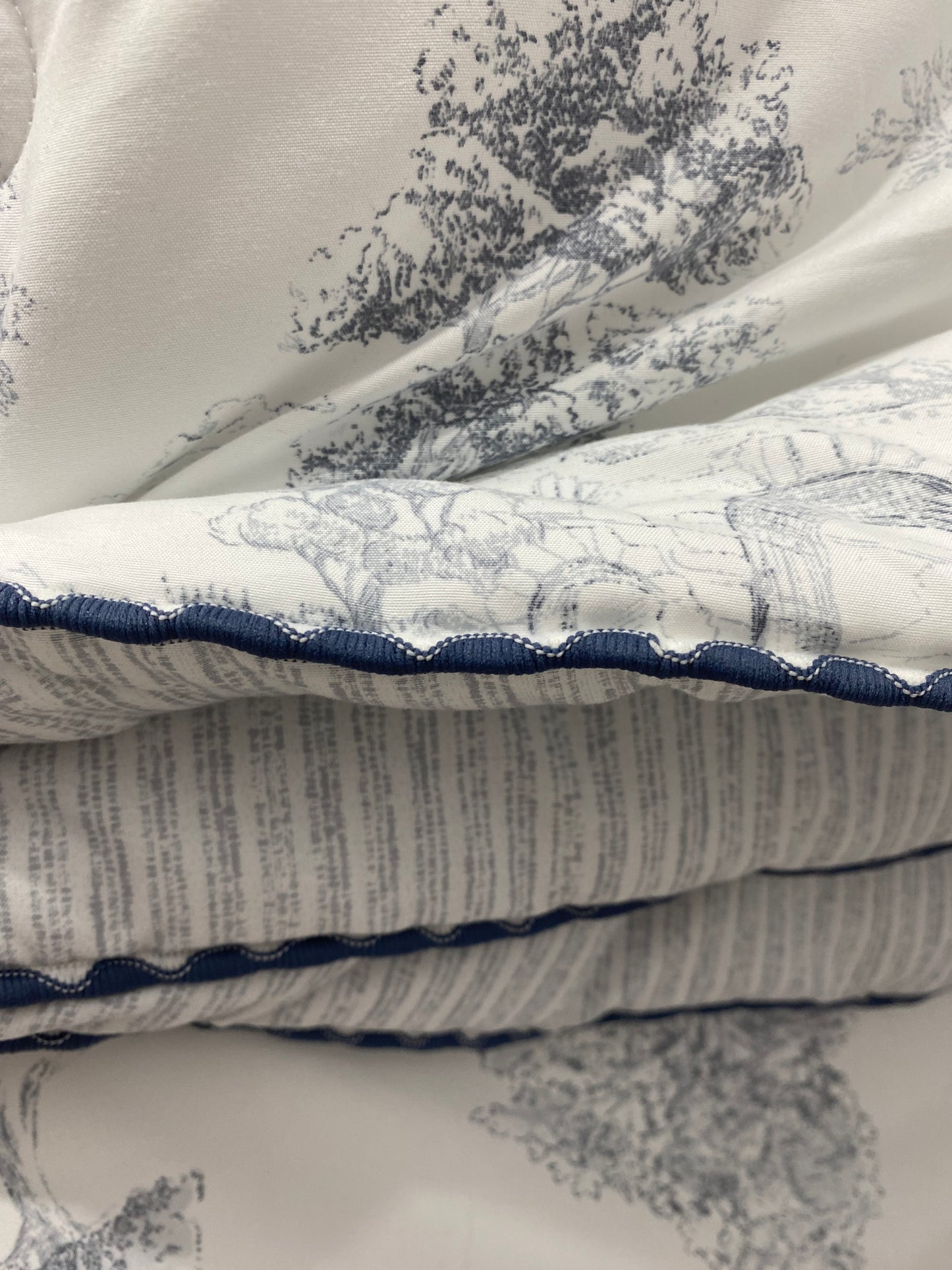 [Kozy House] Toile de Jouy Pattern Blanket S/D