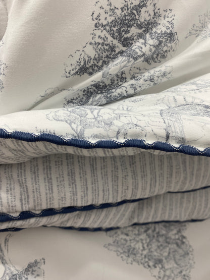 [Kozy House] Toile de Jouy Pattern Blanket S/D
