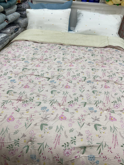 [Kozy House] Sweet Rose Garden 60s Modal Comforter S, Q