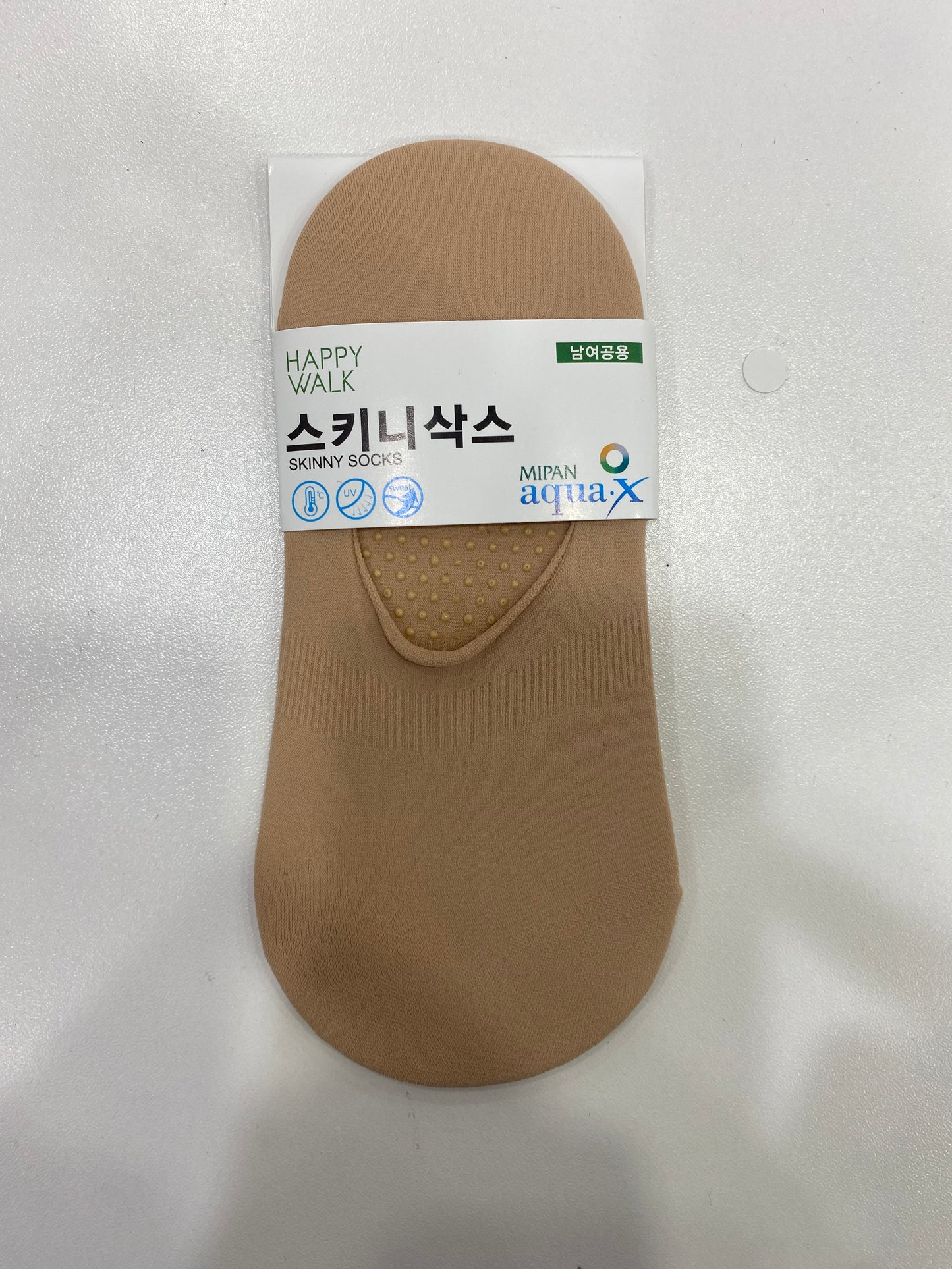 [Kozy House] Aqua.x Skinny Invisible Non-Slip Women Socks Size 2-8