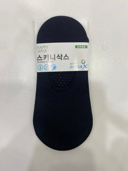 [Kozy House] Aqua.x Skinny Invisible Non-Slip Women Socks Size 2-8