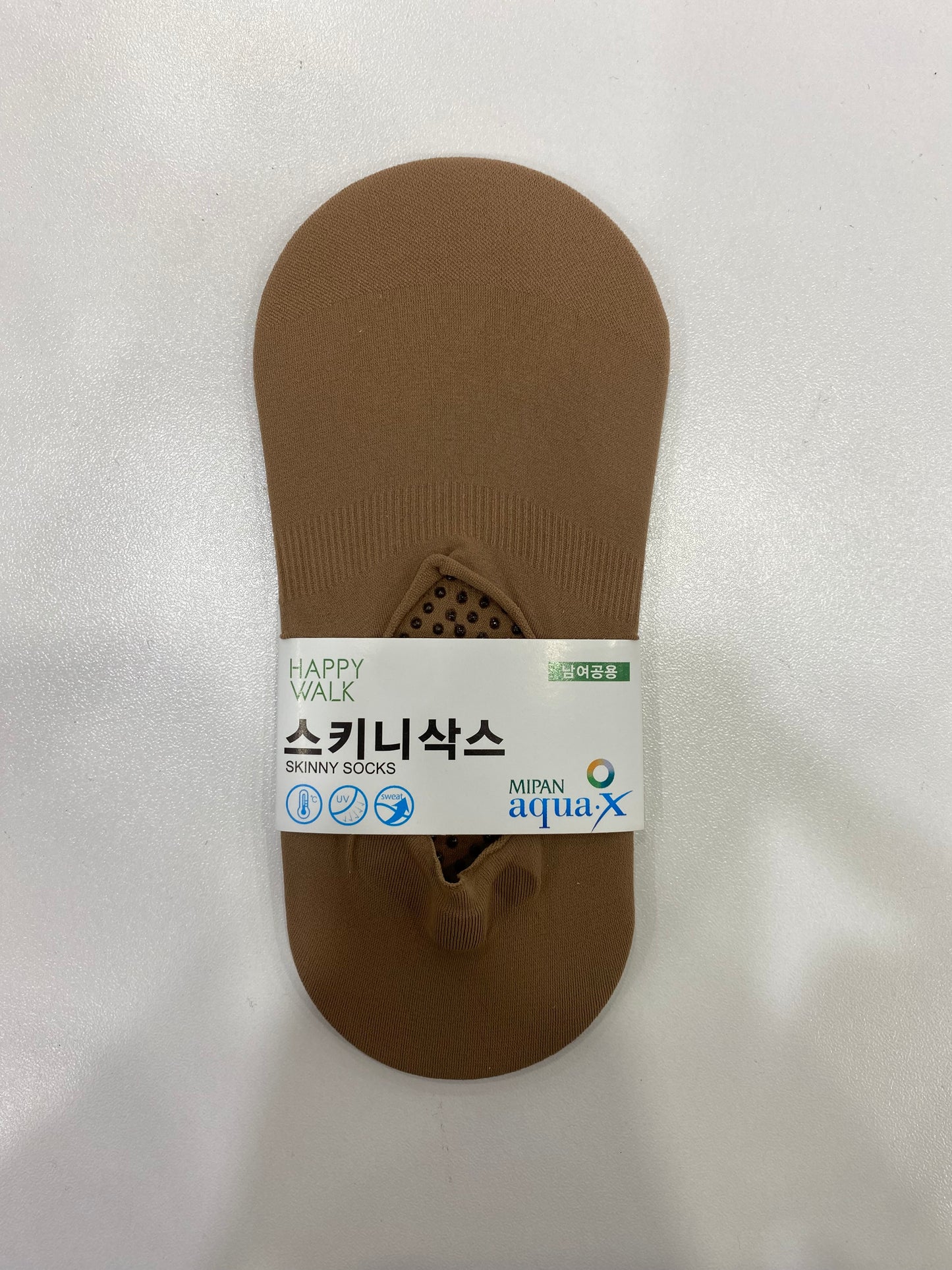 [Kozy House] Aqua.x Skinny Invisible Non-Slip Women Socks Size 2-8