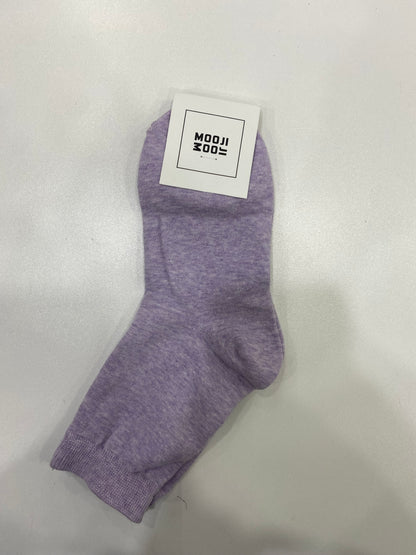 [Kozy House] Combed Cotton Casual Basic Fashion Socks Women Size 2-8