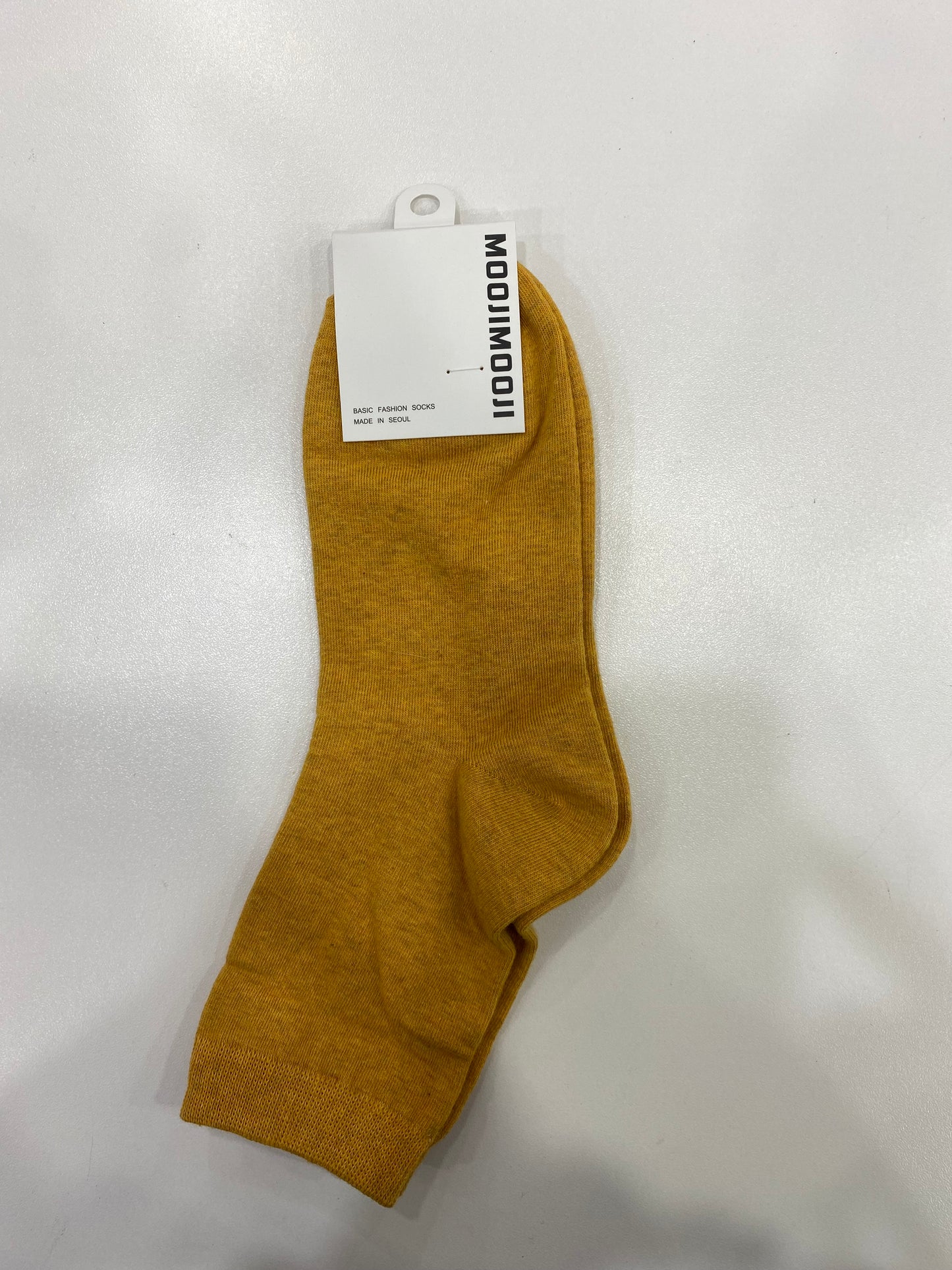 [Kozy House] Combed Cotton Casual Basic Fashion Socks Women Size 2-8