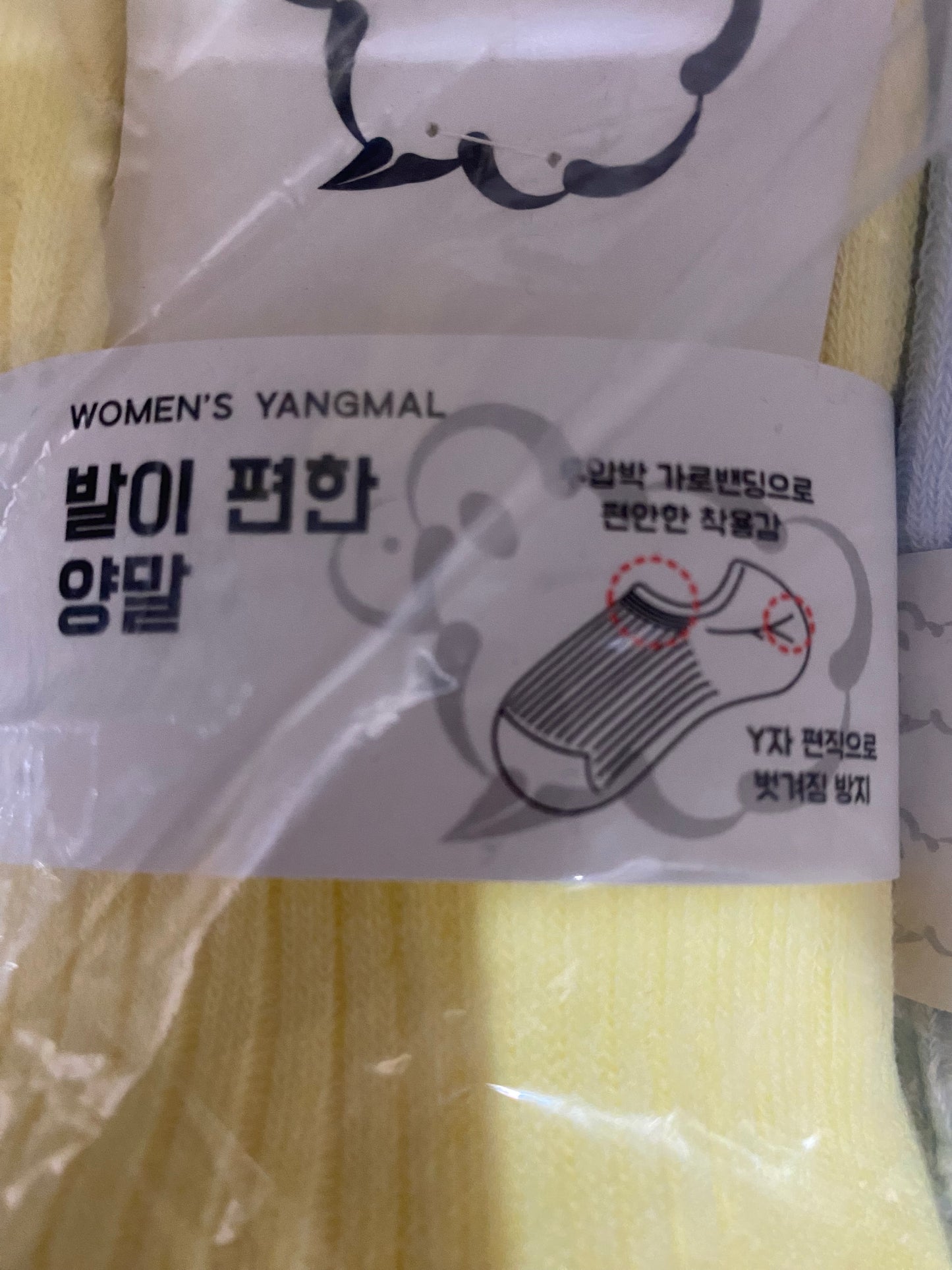 [Kozy House] 3 Pairs Comfortable Ribbed Non-Slip No-Show Women Socks