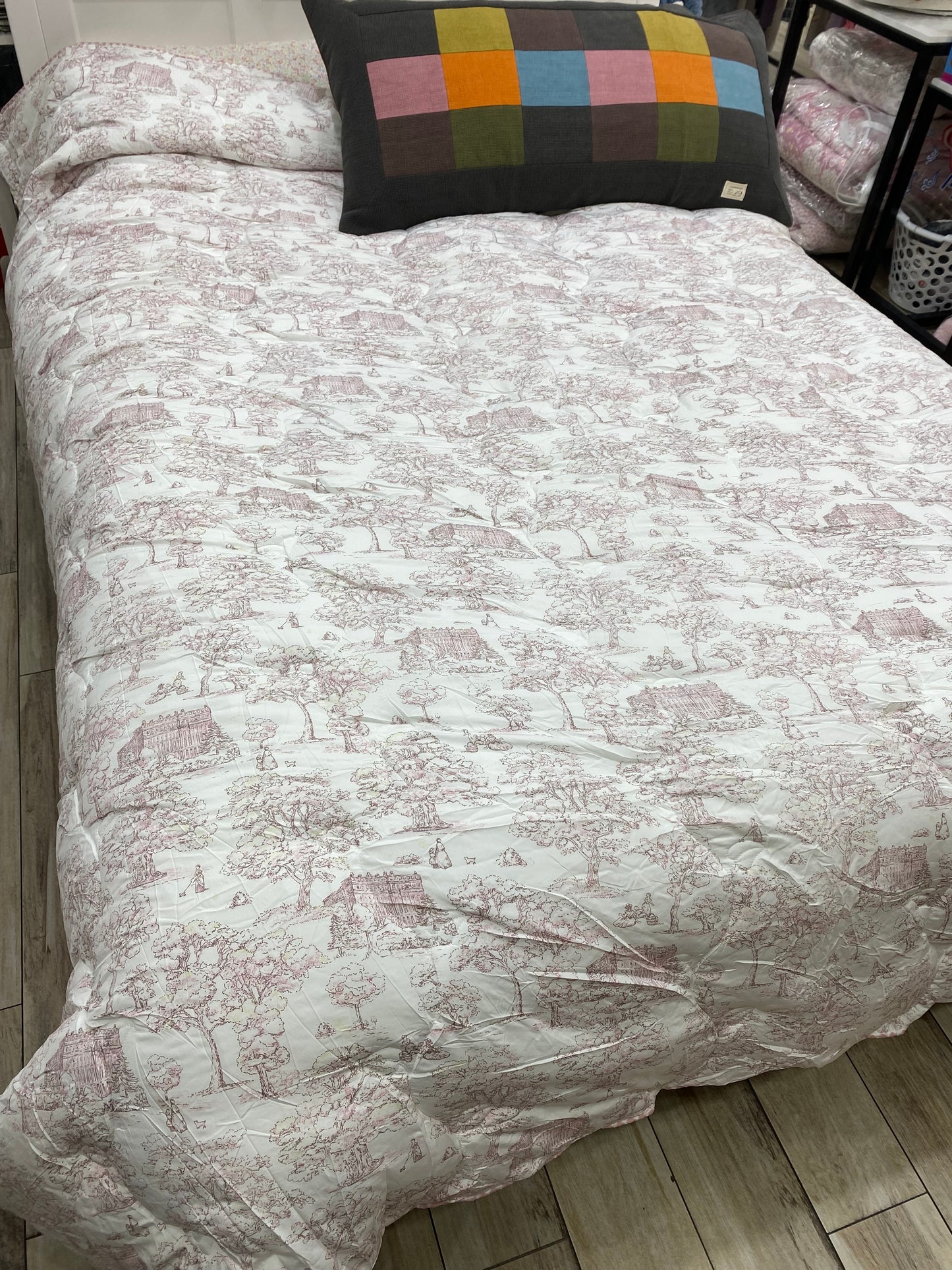 TENCEL™ Modal Toile de Jouy Korean Blanket Comforter