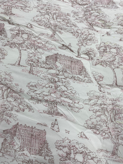 TENCEL™ Modal Toile de Jouy Korean Blanket Comforter