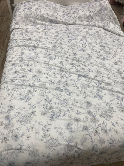 Korean Floral Ice Cooling Summer Blanket – -7.8°C Cool Touch