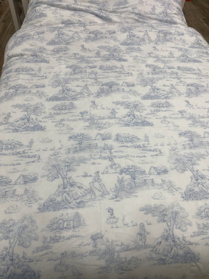 [Kozy House] Toile de Jouy Ice Cool Korean Blanket - Q
