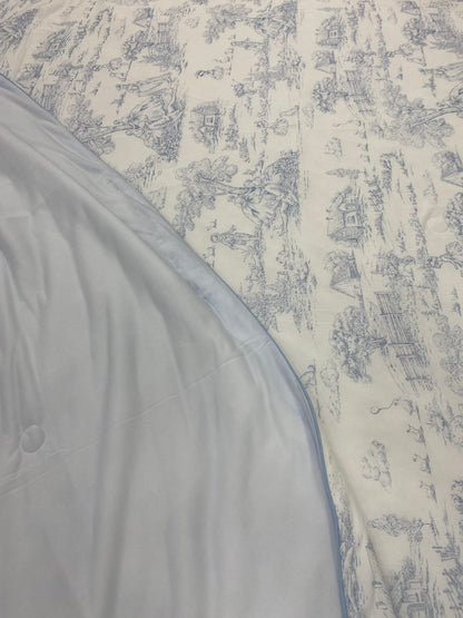 [Kozy House] Toile de Jouy Ice Cool Korean Blanket - Q