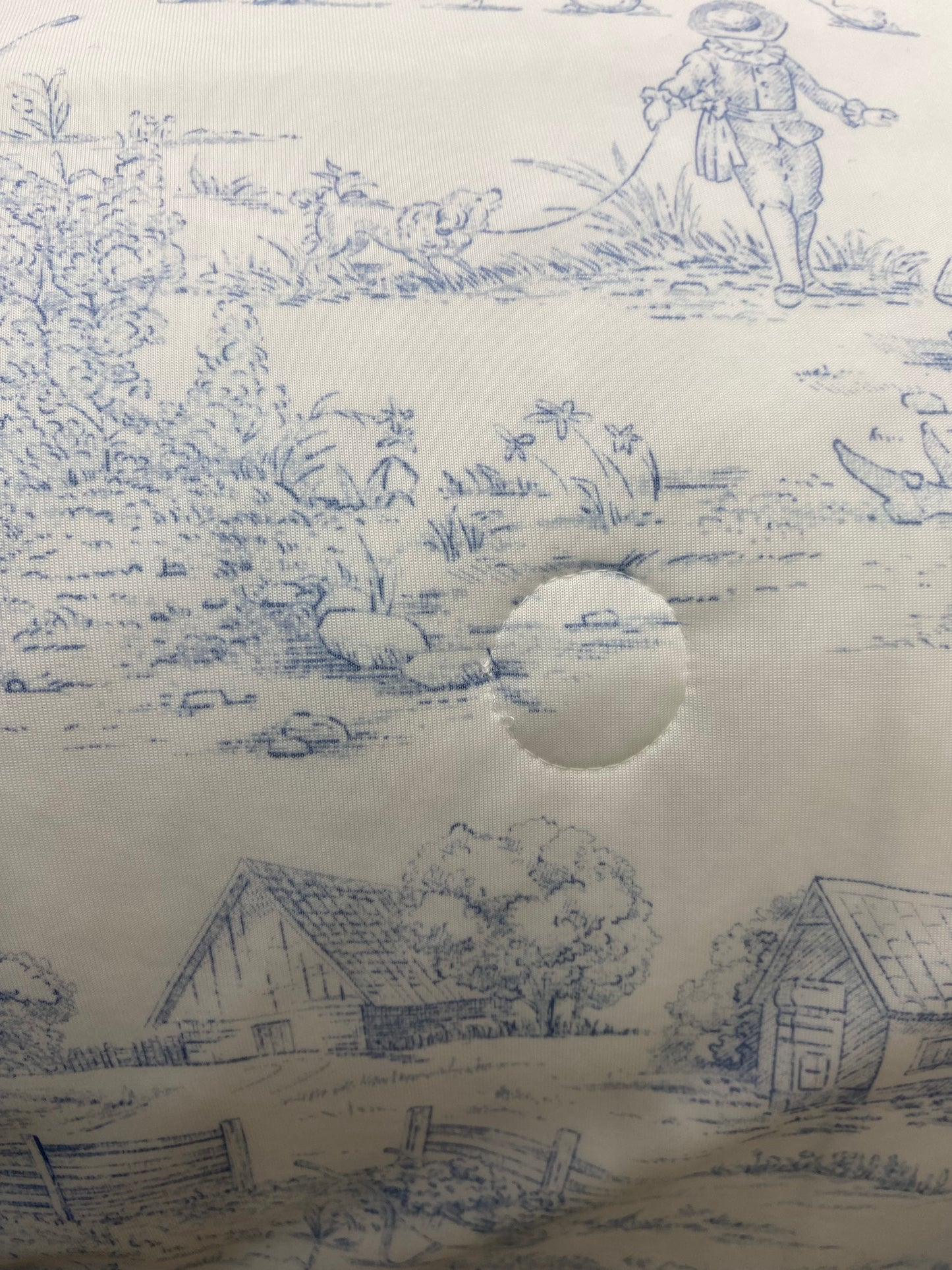 [Kozy House] Toile de Jouy Ice Cool Korean Blanket - Q