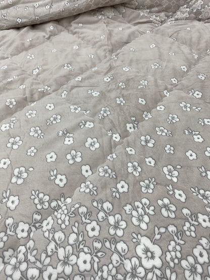 [Kozy House] Korean Soft Microfibre Floral Winter Blanket Comforter