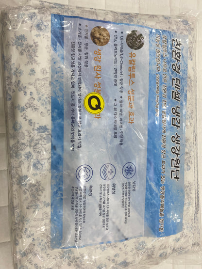 Korean TENCEL Lyocell Modal Cooling Summer Blanket – Ginger Botanical Fabric