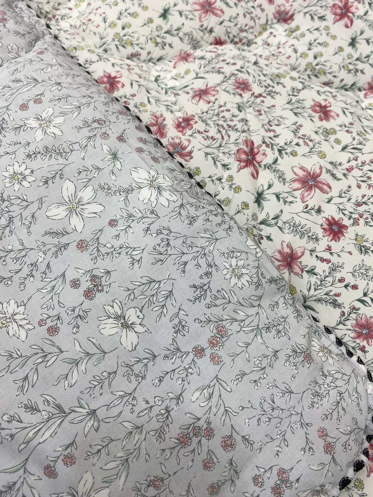 Korean MicroModal Floral Comforter – All Season Q/K 220 × 240cm