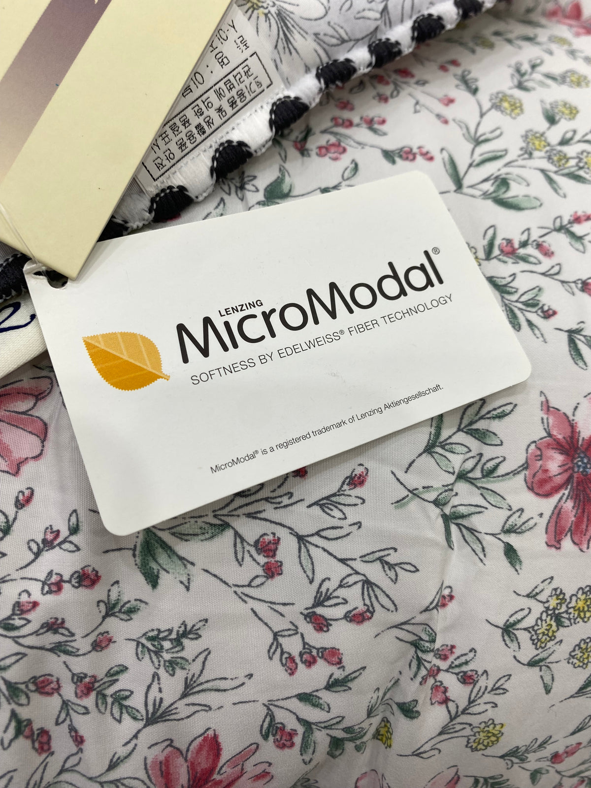 Korean MicroModal Floral Comforter – All Season Q/K 220 × 240cm