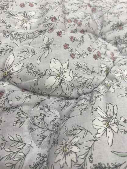 Korean MicroModal Floral Comforter – All Season Q/K 220 × 240cm
