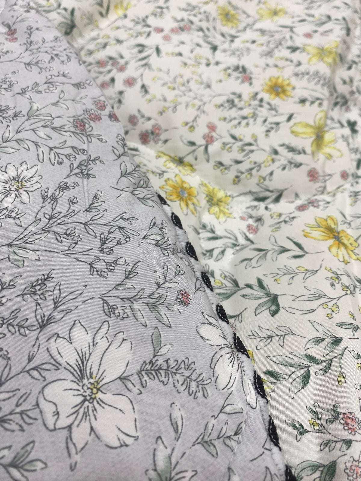Korean MicroModal Floral Comforter – All Season Q/K 220 × 240cm