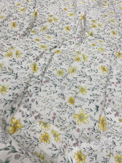 Korean MicroModal Floral Comforter – All Season Q/K 220 × 240cm