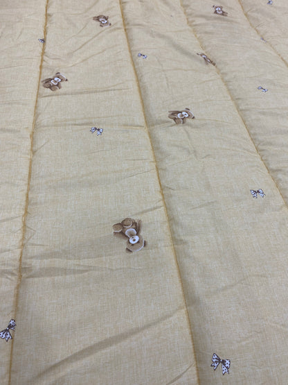Kids Teddy Bear Semi-Microfiber Korean Comforter – Single Size