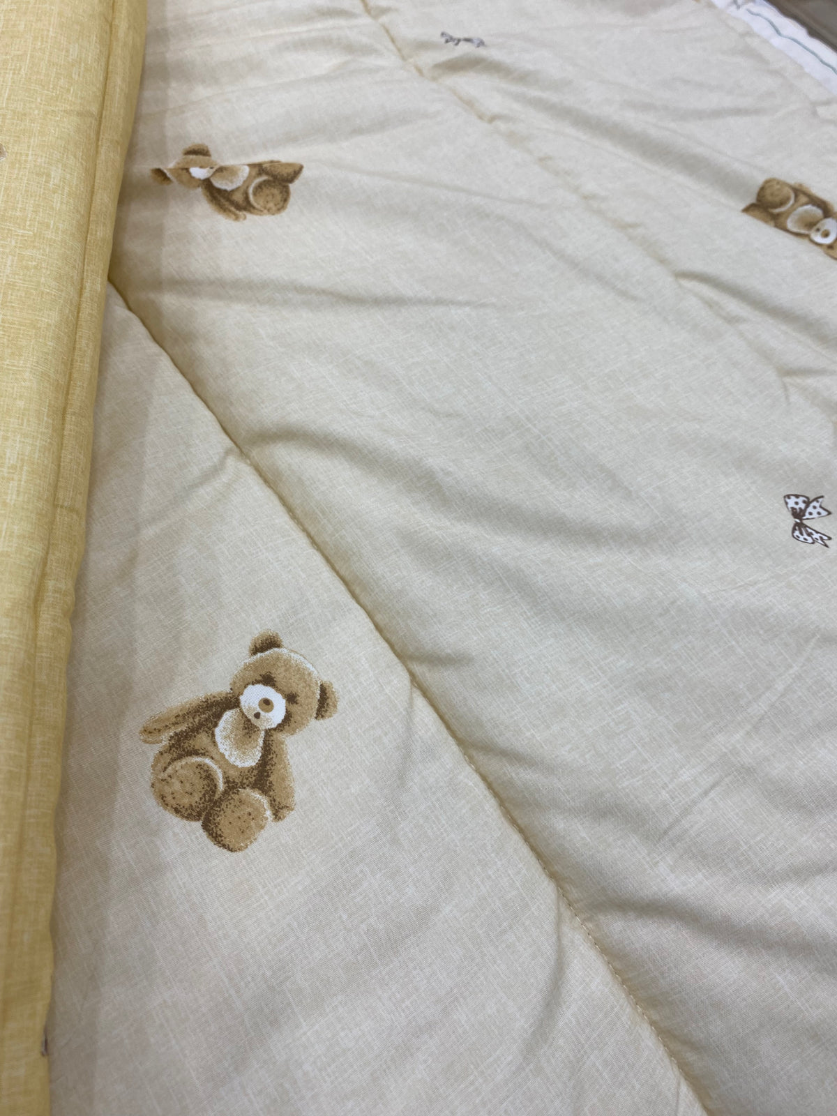 Kids Teddy Bear Semi-Microfiber Korean Comforter – Single Size