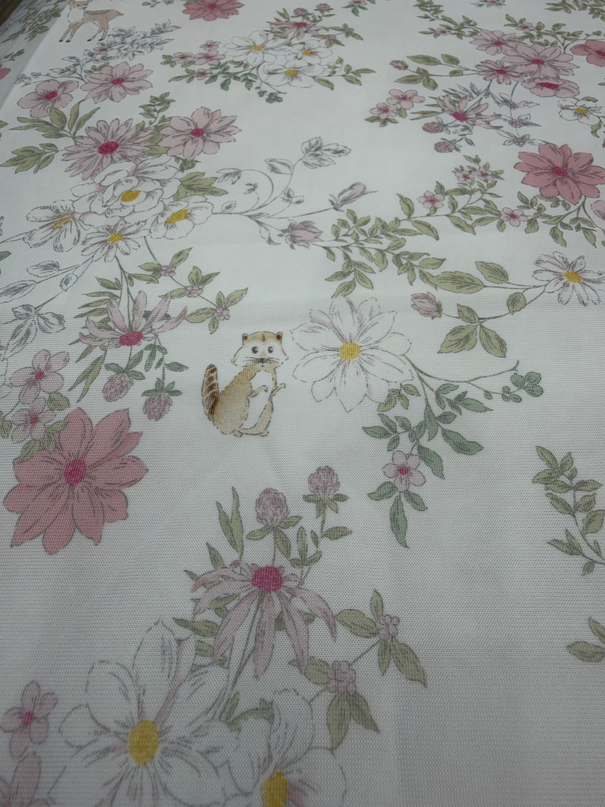 Korean Ice Cool Summer Blanket – Floral and Woodland Animals