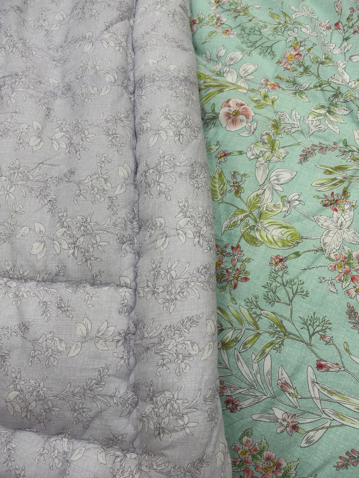 Arangju Korean Cotton Floral Comforter – Peach Coral