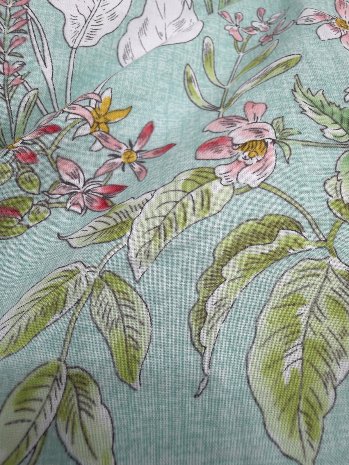 Arangju Korean Cotton Floral Comforter – Peach Coral