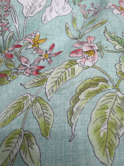 Arangju Korean Cotton Floral Comforter – Peach Coral