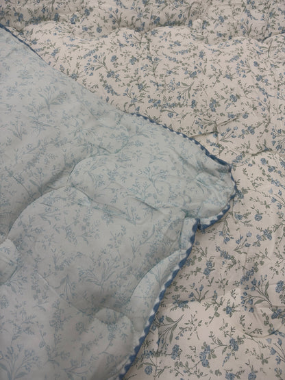 Korean 100% Modal Floral Comforter with Corn Fibre Polarfil Filling